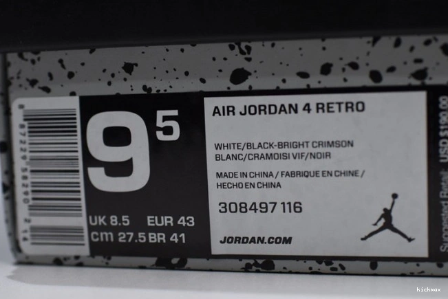 Cheap MAX 4 Hot 308497-116 Retro Jordan Air Lava 0730